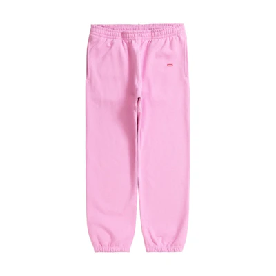 Supreme Small Box Sweatpant (SS22) 'Bright Pink'