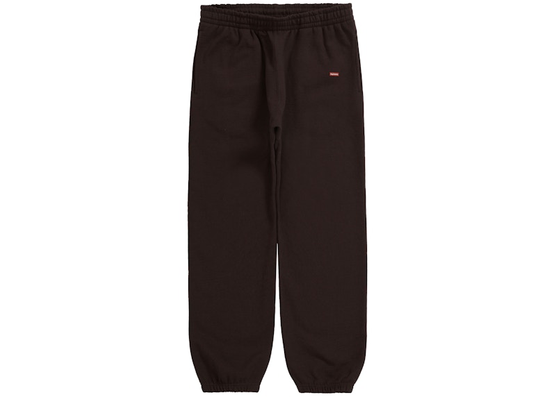 Supreme Small Box Sweatpant (SS22) 'Dark Brown'