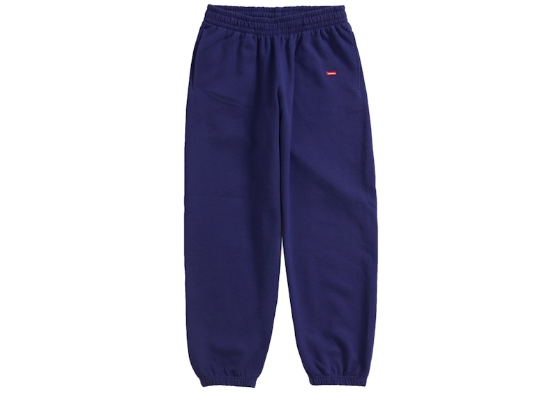 Supreme Small Box Sweatpant (SS24) Washed Navy