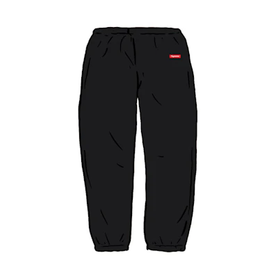 Supreme Small Box Sweatpant Black
