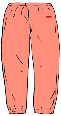 Supreme 小方框运动裤 灰珊瑚色 Buy Supreme 小方框运动裤 灰珊瑚色