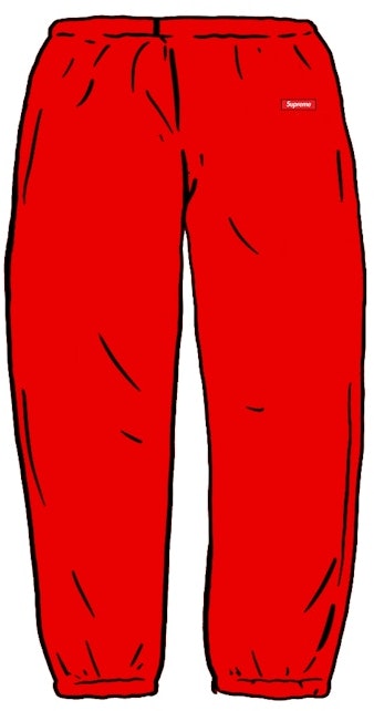 supreme-small-box-sweatpant-red