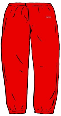 Supreme Small Box Sweatpant Merah Buy Supreme Small Box Sweatpant Merah