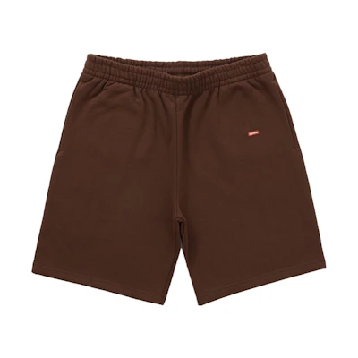 Supreme Small Box Sweatshort (FW22) Brown