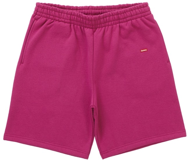 supreme-small-box-sweatshort-fw-22-fuchsia