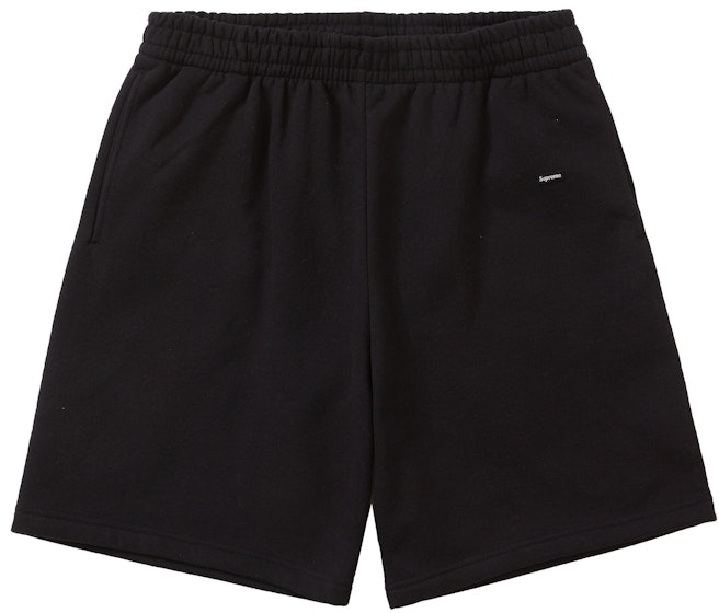 supreme-small-box-sweatshort-fw-23-black