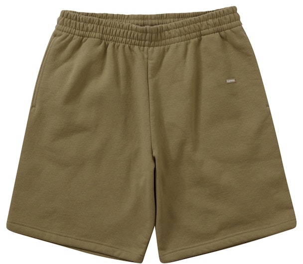 supreme-small-box-sweatshort-fw-23-dark-sand