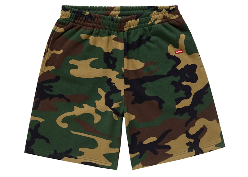 Supreme Small Box Sweatshort (FW24) Woodland Camo