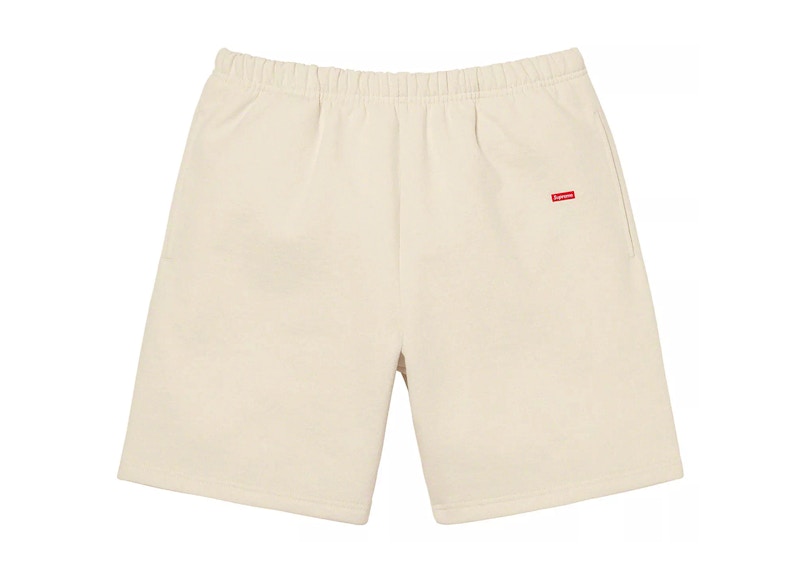 Supreme Small Box Sweatshort (SS21) Natural