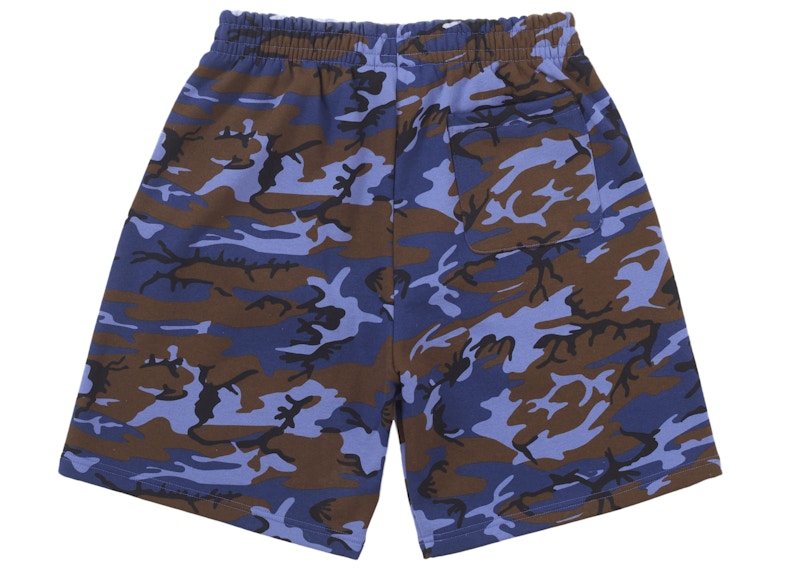 Order Supreme Small Box Sweatshort (SS25) Biru Camo