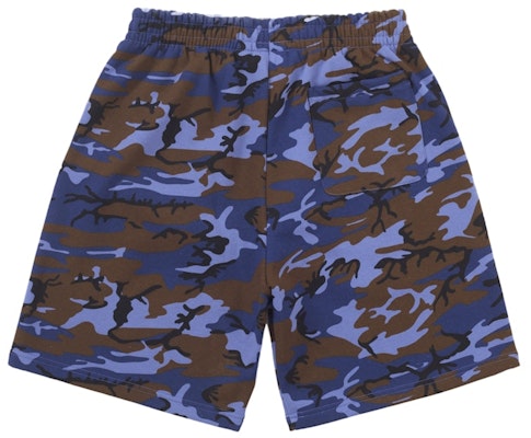 Supreme Small Box Sweatshort (SS25) Biru Camo Order Supreme Small Box Sweatshort (SS25) Biru Camo
