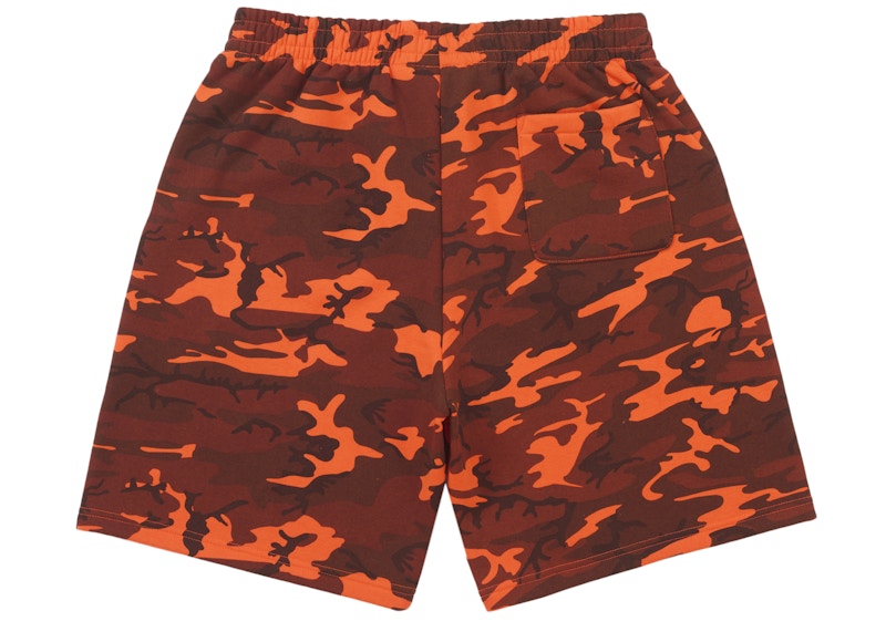 Supreme Small Box Sweatshort (SS25) Bright Orange Camo 圖 2