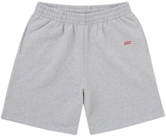 Supreme Small Box Sweatshort (SS25) Heather Grey Supreme Small Box Sweatshort (SS25) Heather Grey