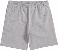Supreme Small Box Sweatshort Heather Grey Supreme Small Box Sweatshort Heather Grey