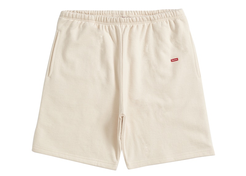 Supreme Small Box Sweatshort Natural