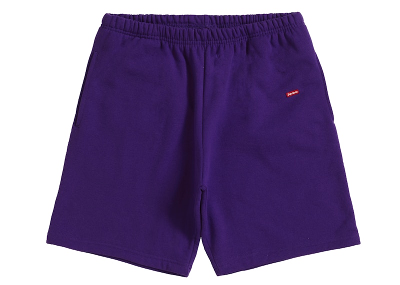 Supreme Small Box Sweatshort Purple