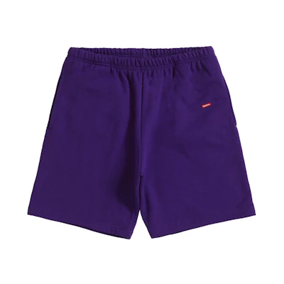 Supreme Small Box Sweatshort Purple