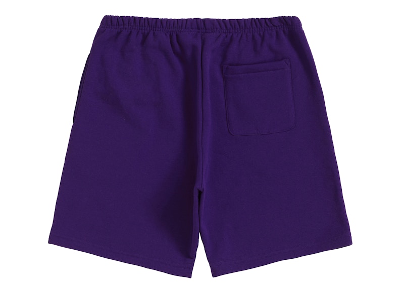 Supreme Small Box Sweatshort Purple 圖 2