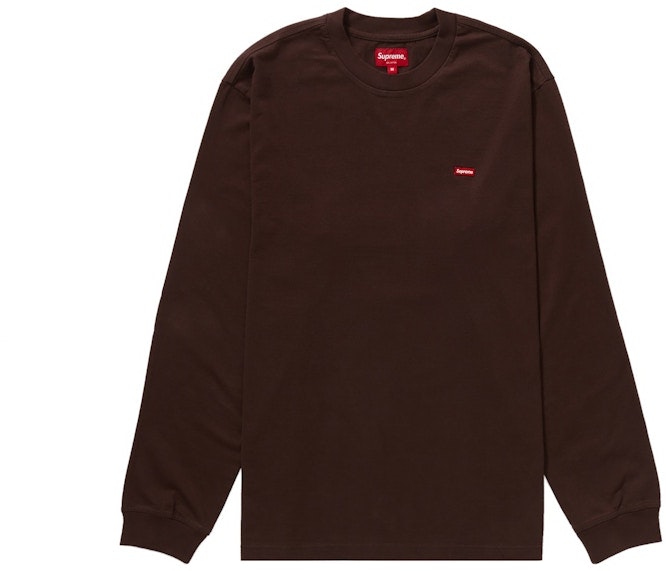 supreme-small-box-tee-fw-21-dark-brown