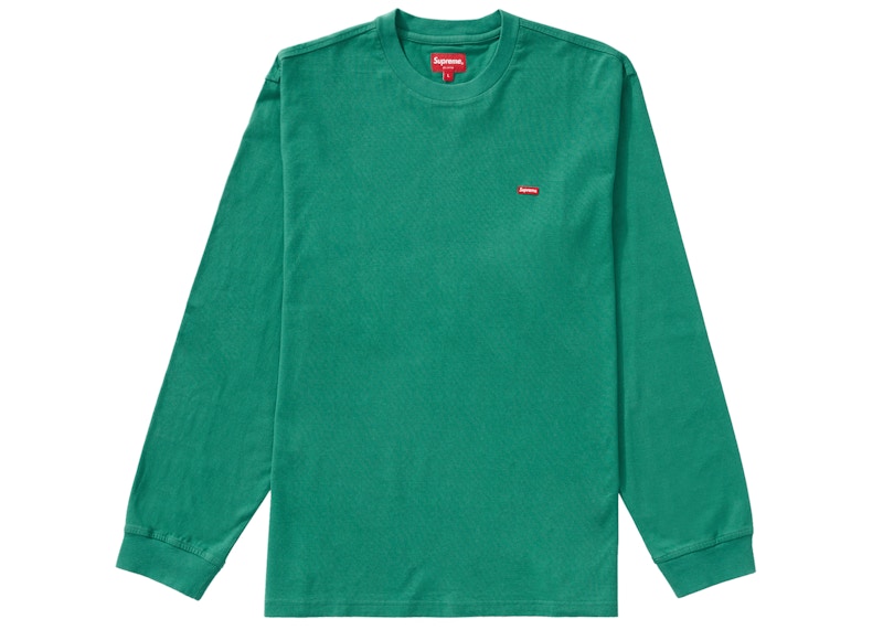 Buy Supreme 小盒標誌T恤 (21年秋冬) 淺松綠色