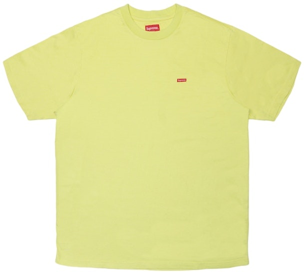 supreme-small-box-tee-ss-20-light-yellow