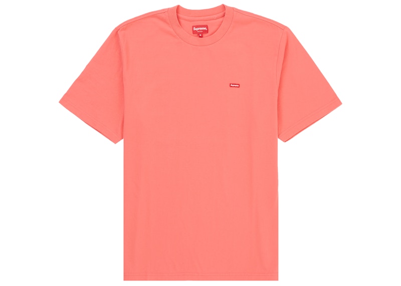 Buy シュプリームスモールボックスロゴT（ブライトコーラル）

