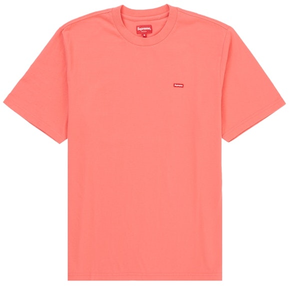 supreme-small-box-tee-bright-coral
