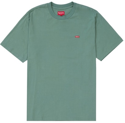 Supreme Camiseta Caja Pequeña Verde Teal Polvoriento Buy Supreme Camiseta Caja Pequeña Verde Teal Polvoriento