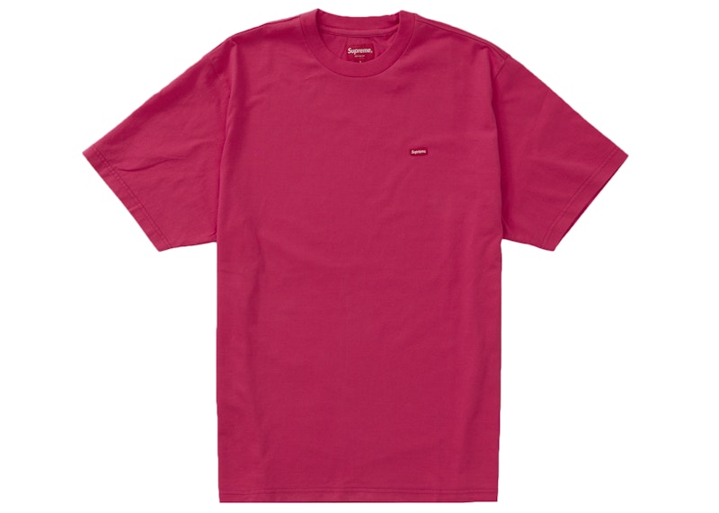 Buy Supreme Small Box Tee Magenta Lelaki