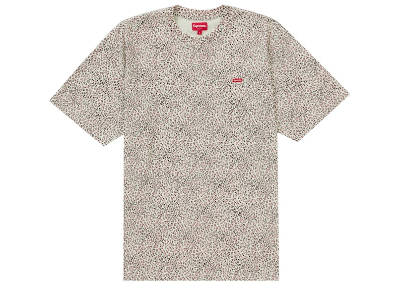 Buy Supreme 小方框粉色'T恤' "豹纹"