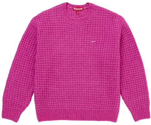 Supreme 小方盒纹理毛衣 粉色 Buy Supreme 小方盒纹理毛衣 粉色