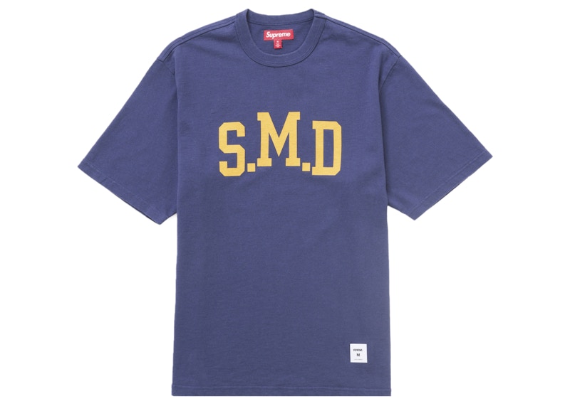Supreme SMD S/S Top Navy