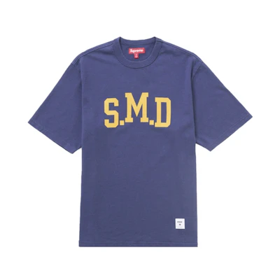 Supreme SMD S/S Top Navy