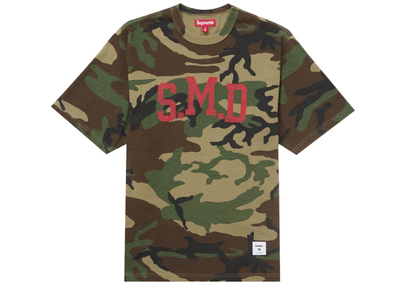 Supreme SMD S/S Top Woodland Camo