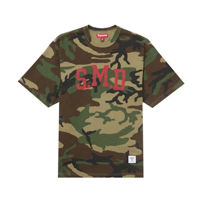 Supreme SMD S/S Top Woodland Camo