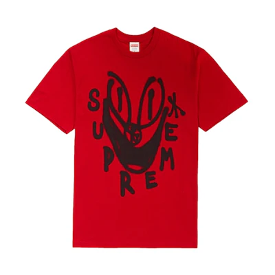 Supreme Smile Tee RED