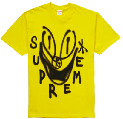 Supreme 微笑T恤 黄色 Buy Supreme 微笑T恤 黄色
