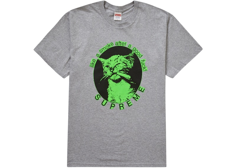 Buy Supreme Smoke Tee (SS23) Heather Grey