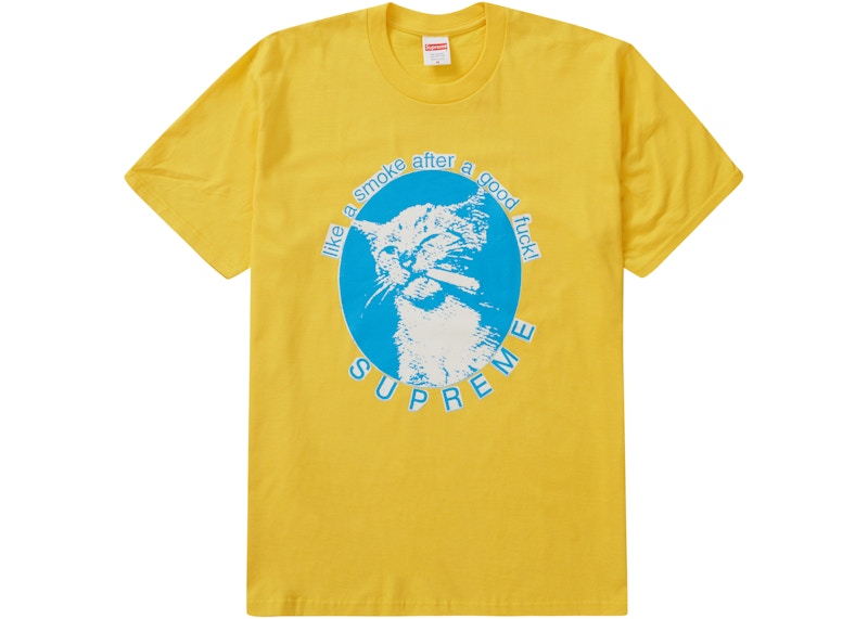 Buy Supreme Smoke Tee (SS23) Yellow