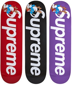 슈프림 스머프 레드/퍼플/블랙 스케이트보드 데크 세트
Buy 슈프림 스머프 레드/퍼플/블랙 스케이트보드 데크 세트