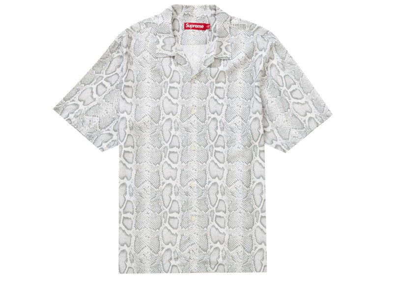 Supreme Snake S/S Shirt White