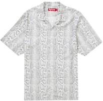Supreme Snake S/S Shirt White Supreme Snake S/S Shirt White