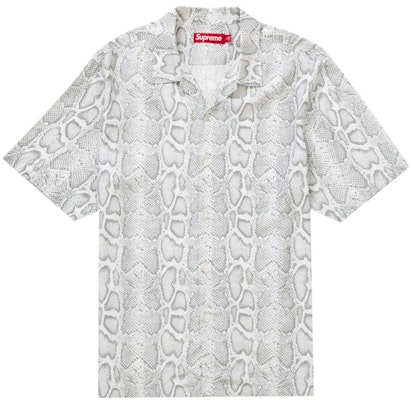 Supreme Snake S/S Shirt White Buy Supreme Snake S/S Shirt White
