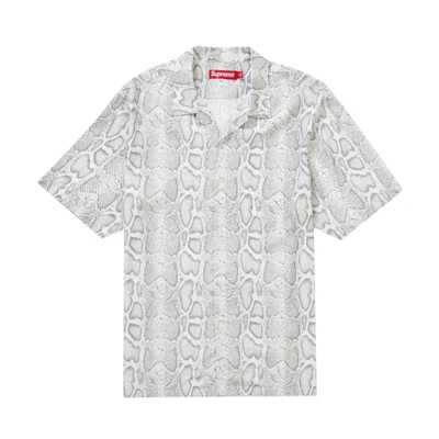 Supreme Snake S/S Shirt White