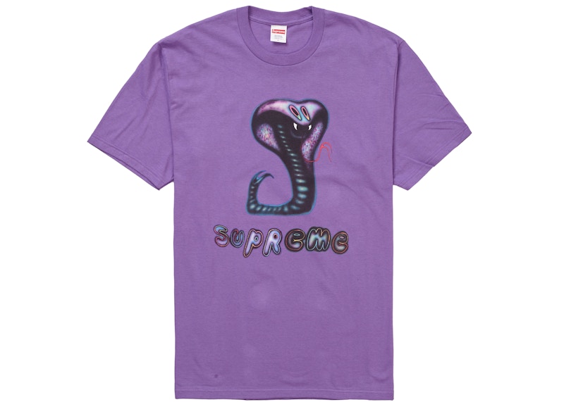 Supreme Snake Tee Purple