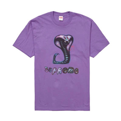 Supreme Snake Tee Purple