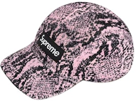 Supreme Snakeskin Corduroy Camp Cap Pink Supreme Snakeskin Corduroy Camp Cap Pink