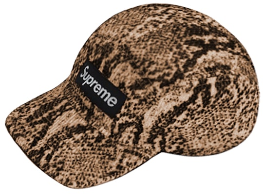 Supreme Snakeskin Corduroy Camp Cap Tan Buy Supreme Snakeskin Corduroy Camp Cap Tan