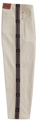 Supreme Seluar Jeans Baggy Snap-Off Semula Jadi Lookbook Supreme Seluar Jeans Baggy Snap-Off Semula Jadi