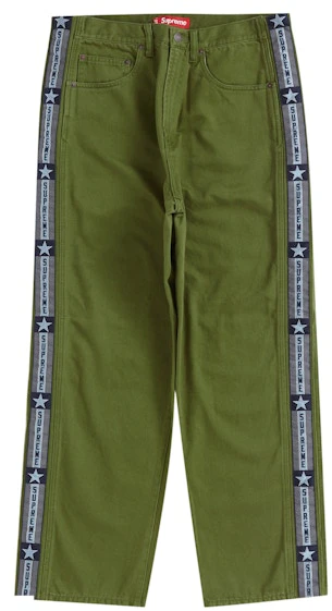 supreme-snap-off-baggy-jean-olive